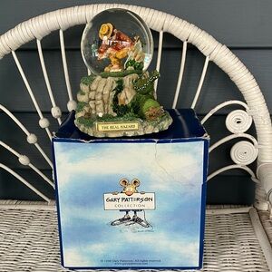 NWT Westland Collectible GARY PATTERSON “The Real Hazard” Musical Water Globe”